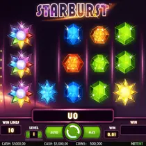 Yoyo Casino - Starburst Slot Game - NetEnt
